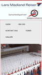 Mobile Screenshot of larsmadlandreiser.no